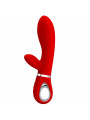 PRETTY LOVE - VIBRATORE MULTIFUNZIONE G-SPOT THOMAS ROSSO