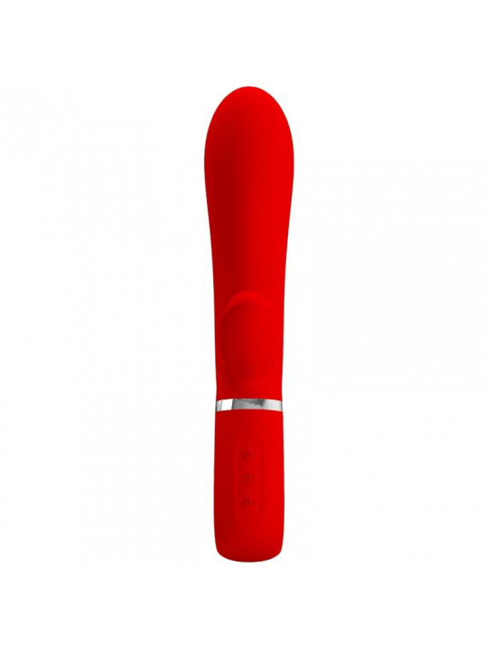 PRETTY LOVE - VIBRATORE MULTIFUNZIONE G-SPOT THOMAS ROSSO