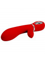 PRETTY LOVE - VIBRATORE MULTIFUNZIONE G-SPOT THOMAS ROSSO