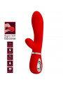 PRETTY LOVE - VIBRATORE MULTIFUNZIONE G-SPOT THOMAS ROSSO