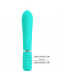 PRETTY LOVE - VIBRATORE MULTIFUNZIONE G-SPOT THOMAS VERDE ACQUA