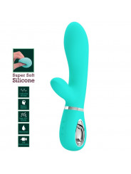 PRETTY LOVE - VIBRATORE MULTIFUNZIONE G-SPOT THOMAS VERDE ACQUA