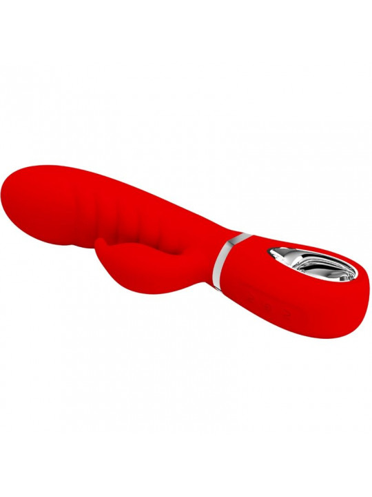 PRETTY LOVE - VIBRATORE MULTIFUNZIONE G-SPOT PRESCOTT ROSSO