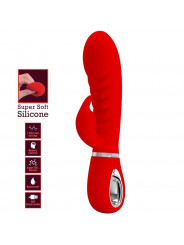 PRETTY LOVE - VIBRATORE MULTIFUNZIONE G-SPOT PRESCOTT ROSSO