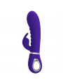 PRETTY LOVE - VIBRATORE MULTIFUNZIONE G-SPOT PRESCOTT VIOLA