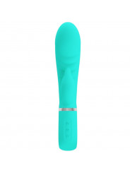 PRETTY LOVE - VIBRATORE MULTIFUNZIONE G-SPOT PRESCOTT VERDE ACQUA