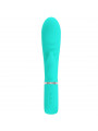 PRETTY LOVE - VIBRATORE MULTIFUNZIONE G-SPOT PRESCOTT VERDE ACQUA