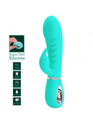 PRETTY LOVE - VIBRATORE MULTIFUNZIONE G-SPOT PRESCOTT VERDE ACQUA