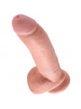 KING COCK - 9 DILDO FLESH CON SFERE 22.9 CM