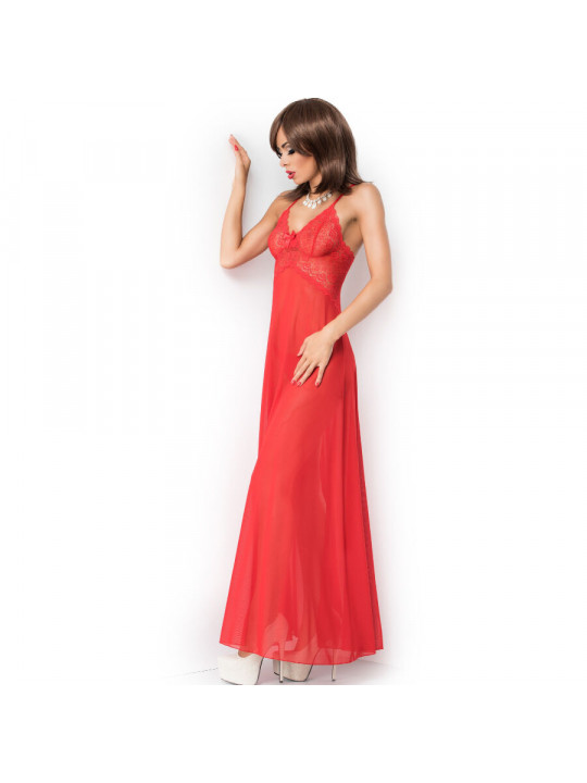 CHILIROSE - CR 3883 BABYDOLL LUNGA ROSSO S/M