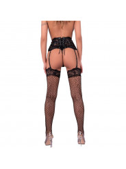 LIVCO CORSETTI FASHION - CALZA PONCZOCHY AUFDARIA NERA S/M