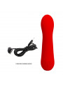 PRETTY LOVE - VIBRATORE RICARICABILE FAUN ROSSO