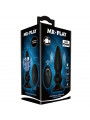 MR PLAY - POTENTE VIBRATORE TELECOMANDO PLUG ANALE NERO