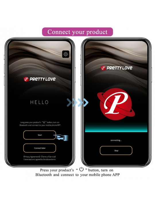 PRETTY LOVE - APP ELVIRA KEGEL BALLS TELECOMANDO VIOLA