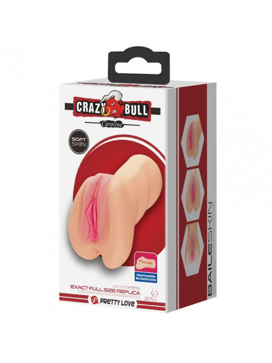 CRAZY BULL - MASTUBADOR A FORMA DI VAGINA CAROLINE