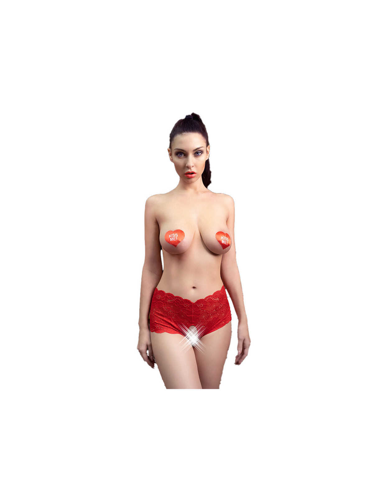 CHILIROSE - CR 4641 SLIP SENZA CAVALLO ROSSO L/XL