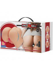 CRAZY BULL - VIBRATORE HAILEY PER VAGINA E ANO REALISTICI