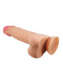 PRETTY LOVE - DILDO REALISTICO SLIDING SKIN SERIES CON VENTOSA SCORREVOLE DELLA PELLE 21,8 CM