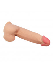 PRETTY LOVE - DILDO REALISTICO SLIDING SKIN SERIES CON VENTOSA SCORREVOLE DELLA PELLE 21,8 CM