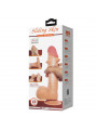 PRETTY LOVE - DILDO REALISTICO SLIDING SKIN SERIES CON VENTOSA SCORREVOLE DELLA PELLE 21,8 CM