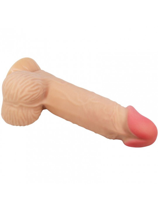 PRETTY LOVE - DILDO REALISTICO SLIDING SKIN SERIES CON VENTOSA SCORREVOLE DELLA PELLE 20,6 CM