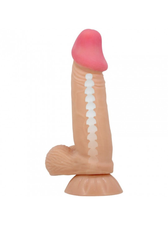 PRETTY LOVE - DILDO REALISTICO SLIDING SKIN SERIES CON VENTOSA SCORREVOLE DELLA PELLE 19,4 CM