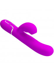 PRETTY LOVE - VIBRATORE MULTIFUNZIONE PERLITA 3 IN 1 G-SPOT VIOLA