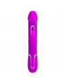 PRETTY LOVE - VIBRATORE DEJON RABBIT 3 IN 1 MULTIFUNZIONE FUCSIA