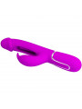 PRETTY LOVE - VIBRATORE DEJON RABBIT 3 IN 1 MULTIFUNZIONE FUCSIA