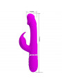 PRETTY LOVE - VIBRATORE DEJON RABBIT 3 IN 1 MULTIFUNZIONE FUCSIA