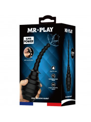 MR PLAY - POTENTE VIBRATORE TELECOMANDO PLUG ANALE NERO