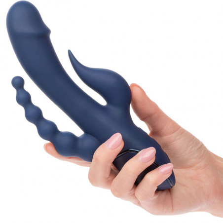 CALEXOTICS - VIBRATORE TRIPLO ORGASMO BLU