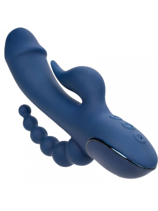 CALEXOTICS - VIBRATORE TRIPLO ORGASMO BLU