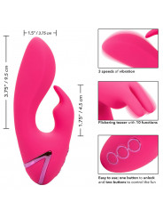 CALEXOTICS - SO. VIBRATORE CAL SUNSHINE RABBIT FUCSIA DI CALIFORNIA DREAMING