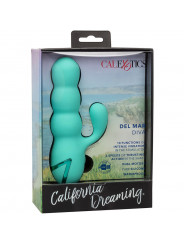 CALEXOTICS - VIBRATORE DEL MAR DIVA RABBIR AQUA GREEN DI CALIFORNIA DREAMING