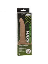 CALEXOTICS - PERFORMANCE MAXX RICARICABILE DOPPIO PENETRATORE PELLE LEGGERA