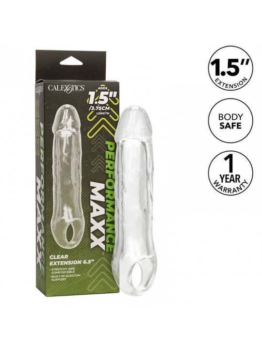 CALEXOTICS - PERFORMANCE MAXX CLEAR EXTENSION 6,5 TRASPARENTE