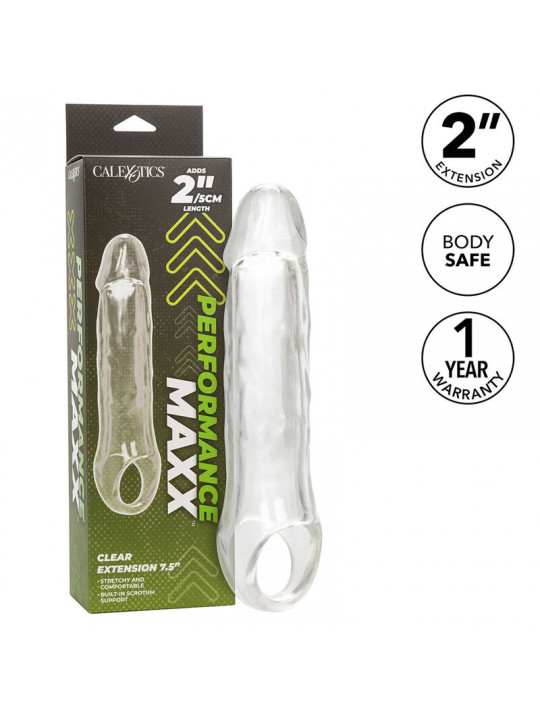 CALEXOTICS - PERFORMANCE MAXX CLEAR EXTENSION 7,5 TRASPARENTE