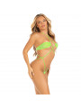 LEG AVENUE - BIKINI BODY CON DIAMANTI VERDE