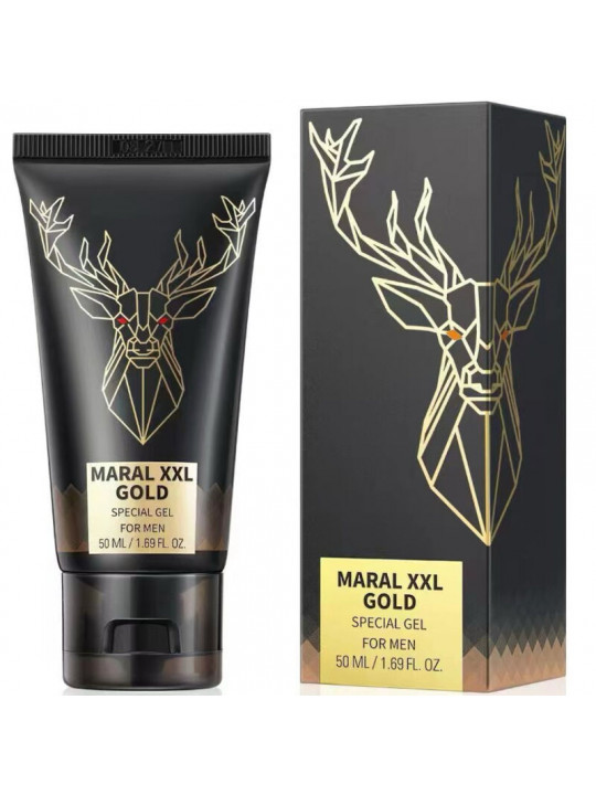 MARAL GEL - GEL SPECIALE XXL GOLD PER UOMO 50 ML