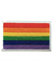 PRIDE - PATCH QUADRATA CON BANDIERA LGTB