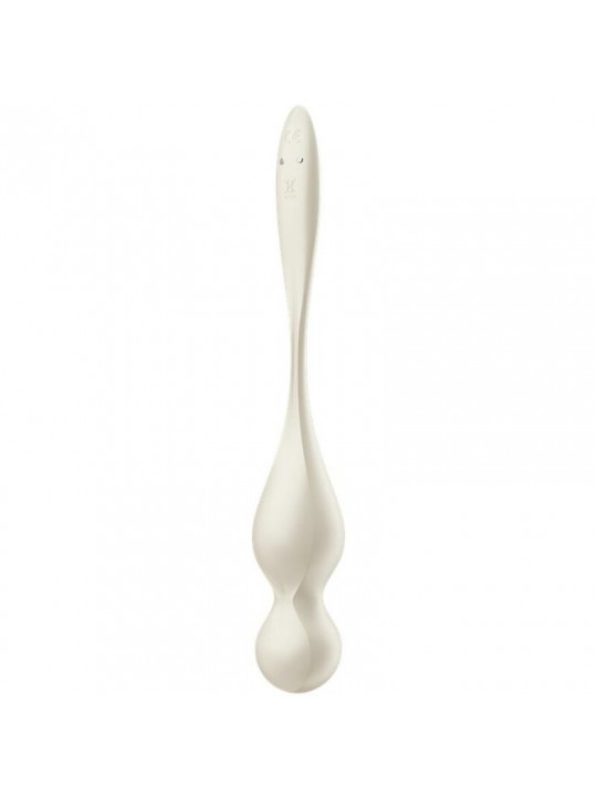 SATISFYER - LOVE BIRDS SFERE KEGEL VIBRANTI BIANCHE