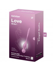 SATISFYER - LOVE BIRDS PALLE VIBRANTI KEGEL ROSA