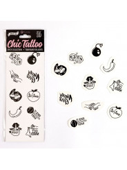 SECRET PLAY - SET DI 10 TATUAGGI TEMPORANEI DELLA COLLEZIONE SPICY