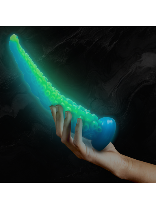 EPIC - DILDO FLUORESCENTE CON TENTACOLI SOTTILI DI SCYLLA DIMENSIONI GRANDI