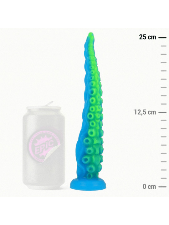 EPIC - DILDO FLUORESCENTE CON TENTACOLI SOTTILI DI SCYLLA TAGLIA PICCOLA