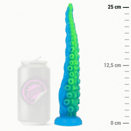 EPIC - DILDO FLUORESCENTE CON TENTACOLI SOTTILI DI SCYLLA TAGLIA PICCOLA