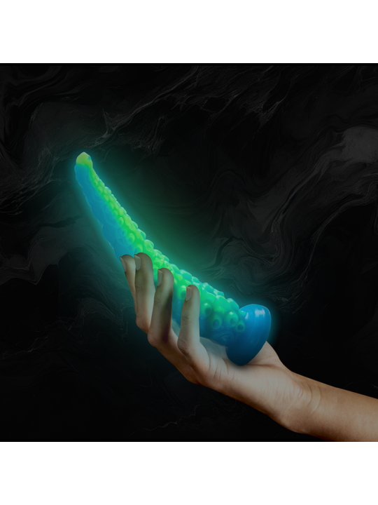 EPIC - DILDO FLUORESCENTE CON TENTACOLI SOTTILI DI SCYLLA TAGLIA PICCOLA