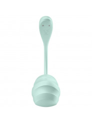 SATISFYER - STIMOLATORE PUNTO G PETALE LISCIO VERDE ACQUA APP GRATUITA