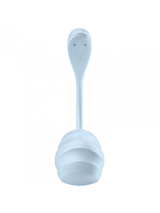 SATISFYER - STIMOLATORE PUNTO G PETALE LISCIO SKY BLUE APP GRATUITA